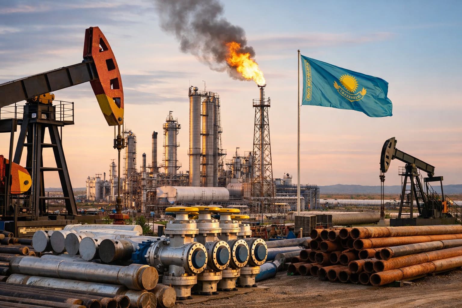 Нефтегазовое предприятие CNPC в Казахстане и промышленное оборудование казахстанских производителей